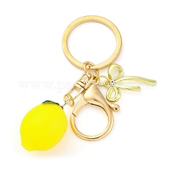 Fruit Acrylic/Resin Pendant Keychain&nbsp;KEYC-JKC01196-02