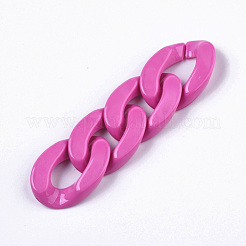 Opaque Acrylic Linking Rings&nbsp;OACR-S036-001B-G07