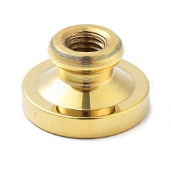 Golden Tone Wax Seal Brass Stamp Heads&nbsp;STAM-P002-01G-04
