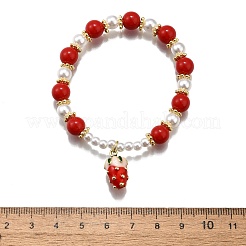 Brass Stretch Bracelets&nbsp;BJEW-C098-02A