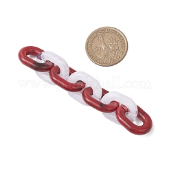Acrylic Handmade Cable Chains&nbsp;AJEW-JB01358