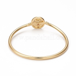 Rack Plating Brass Micro Pave Cubic Zirconia Bangles&nbsp;BJEW-E071-17G-01