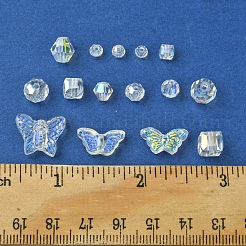 Electroplate Glass Beads Strands&nbsp;EGLA-FS0001-41