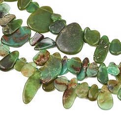 Natural Chrysoprase Beads Strands&nbsp;GG-CBA3D9B-14C