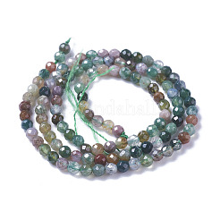 Natural Indian Agate Bead Strands&nbsp;X-G-A129-3mm-03