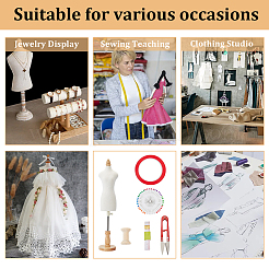 1/3 Scale Mini Female Dress Form Mannequin Torso Mode&nbsp;DIY-OC0011-49
