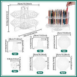 Acrylic Pen Holder Stand&nbsp;AJEW-WH0459-91