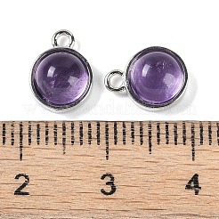 Natural Amethyst Pendants&nbsp;G-K372-03P-02
