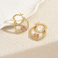 Alloy Hoop Earrings&nbsp;SF7606