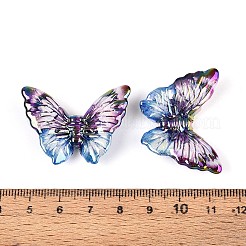 UV Plating Printed Opaque Acrylic Beads&nbsp;LS-PACR-N017-06B