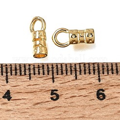 Brass Cord Ends&nbsp;KK-CBA1A60-09G