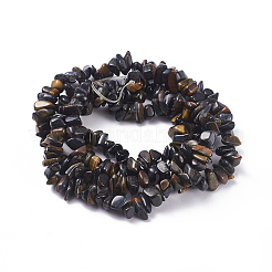 Natural Blue Tiger Eye(Dyed & Heated) Beads Strands&nbsp;G-G782-20