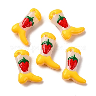 Baking Paint Glass Enamel Beads&nbsp;BLOW-D300-01K-1