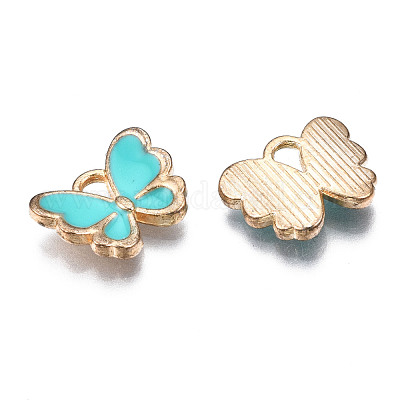 Alloy Enamel Charms&nbsp;ENAM-S121-070G-1