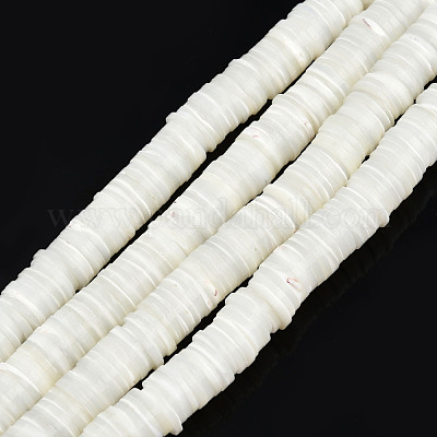 Natural Trochus Shell Beads Strands&nbsp;SSHEL-N034-164-1