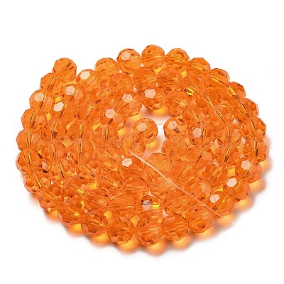 Transparent Glass Beads&nbsp;EGLA-A035-T8mm-D05-1