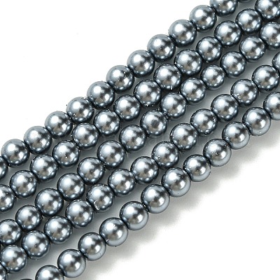 Grade A Glass Pearl Beads&nbsp;HY-J001-4mm-HX027-1