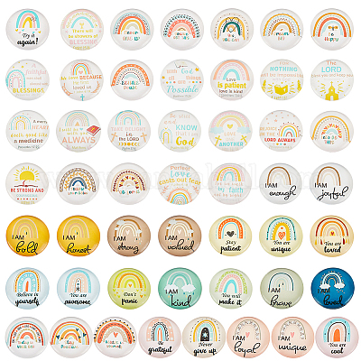 Glass Cabochons&nbsp;GGLA-PH0001-43A-1