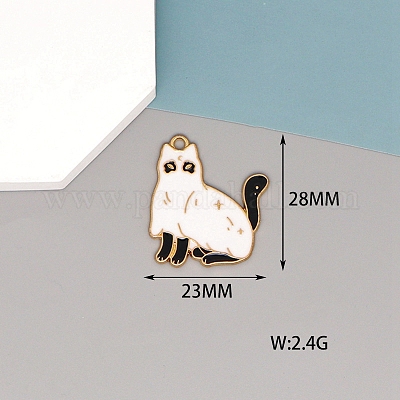 Alloy Enamel Pendants&nbsp;PW-WG68434-09-1