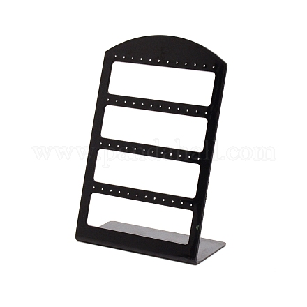 Plastic Earring Displays&nbsp;EDIS-WH0029-10B-1