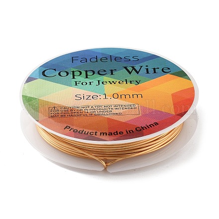 Copper Jewelry Wire CWIR-CW1mm-26-1