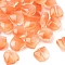 Handmade Lampwork Beads, Tulip, Orange, 9mm