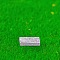 Resin Rectangular Brick Display Decoration, Micro Landscape Garden Decorations, Gray, 15x6.5x3.5mm