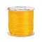 20M Round Polyester Braided Cords, for Jewelry Making Beading Crafting, Gold, 1.5mm, about 21.87 Yards(20m)/Roll