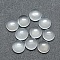 Natural Agate Cabochons, Half Round, 6x3~3.5mm
