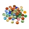 Cat Eye Cabochons, Half Round, Mixed Color, 8x3mm