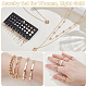 Alloy Rings & Necklaces &  Bracelets & Bangles & Earrings Set&nbsp;SJEW-UN0001-19-4