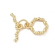 Brass Toggle Clasp&nbsp;KK-D289-53C-G-1