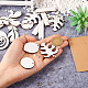 DIY Sublimation Blank Earring Making Kit&nbsp;DIY-SW0001-14-8
