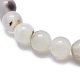 Natural Agate Bead Stretch Bracelets&nbsp;BJEW-K212-C-004-2