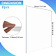 PET Plastic Sheets&nbsp;DIY-WH0326-16-2