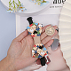 Puzzle Pattern Adjustable Wood Bow Ties&nbsp;AJEW-WH0348-37-3