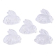 Transparent Acrylic Connector Charms&nbsp;OACR-K005-01-3