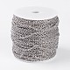 Lead Free & Nickel Free Iron Textured Cable Chains&nbsp;CHT104Y-NF-2