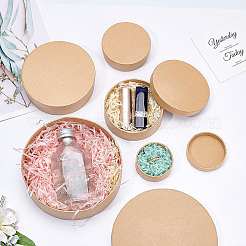 Kraft Cardboard Paper Jewelry Gift Boxes&nbsp;CBOX-WH0006-07