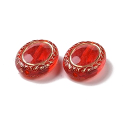Transparent Acrylic Beads&nbsp;OACR-E015-15