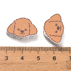 Printed Wood Beads&nbsp;WOOD-D289-01C