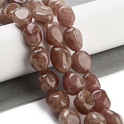 Natural Strawberry Quartz Beads Strands&nbsp;G-Z061-A06-01