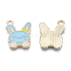 Alloy Enamel Pendants&nbsp;PALLOY-N170-029A-NR