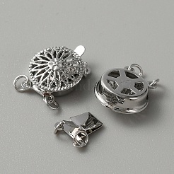 Brass Box Clasps&nbsp;LS-KK-WH0079-16A-P