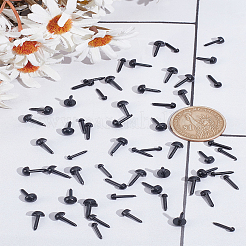 80Pcs 4 Styles Plastic Doll Eyes&nbsp;DOLL-LP0001-20