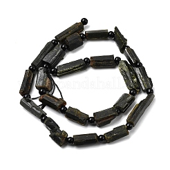 Natural Green Tourmaline Beads Strands&nbsp;G-G344-B01-01