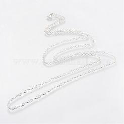 Iron Rolo Chains Necklace Making&nbsp;MAK-R015-45cm-S