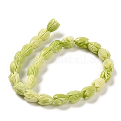 Synthetic Coral Dyed Beads Strands&nbsp;CORA-P008-04A-01