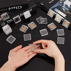 Square Acrylic Storage Boxes&nbsp;CON-WH0089-86