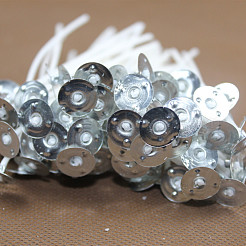 Pre-Waxed Cotton Core Wicks&nbsp;CAND-PW0001-117